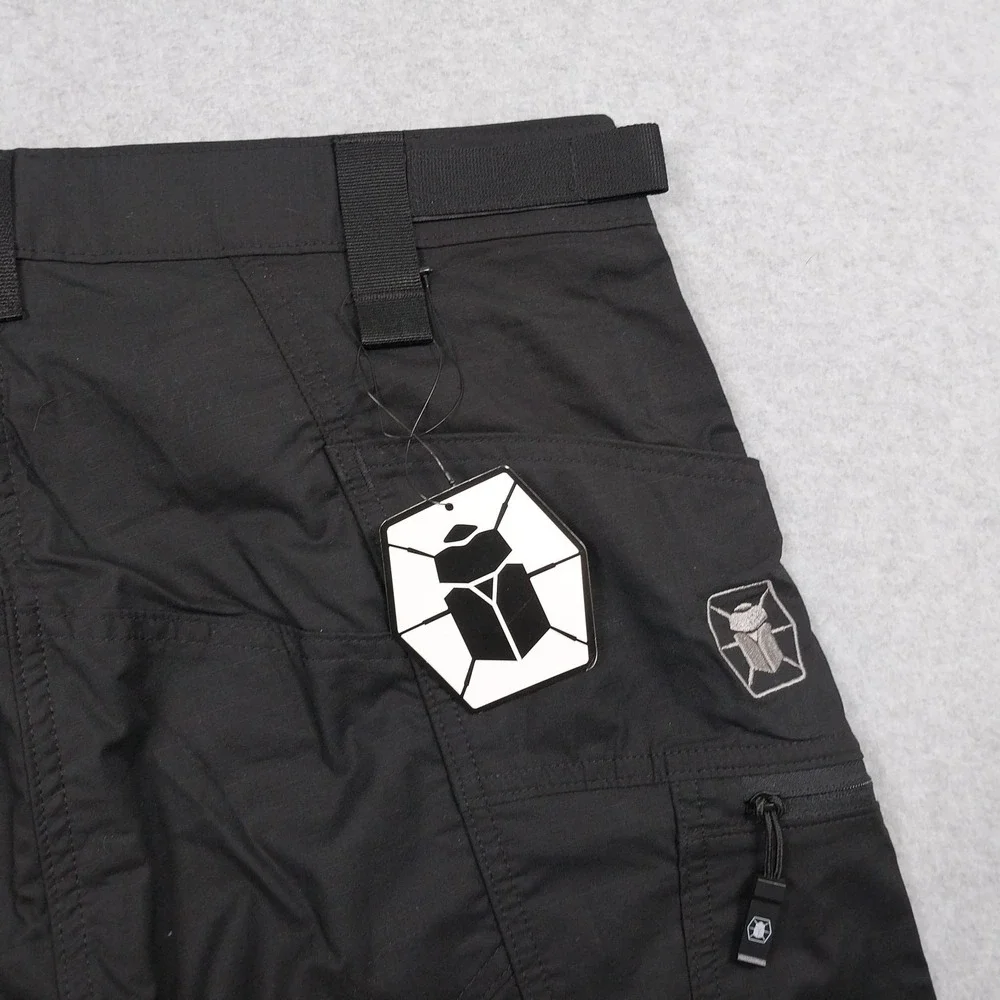 Kitanica Pants Mens 36x34 Black Zip Off Tactical Convertible Hiking NEW